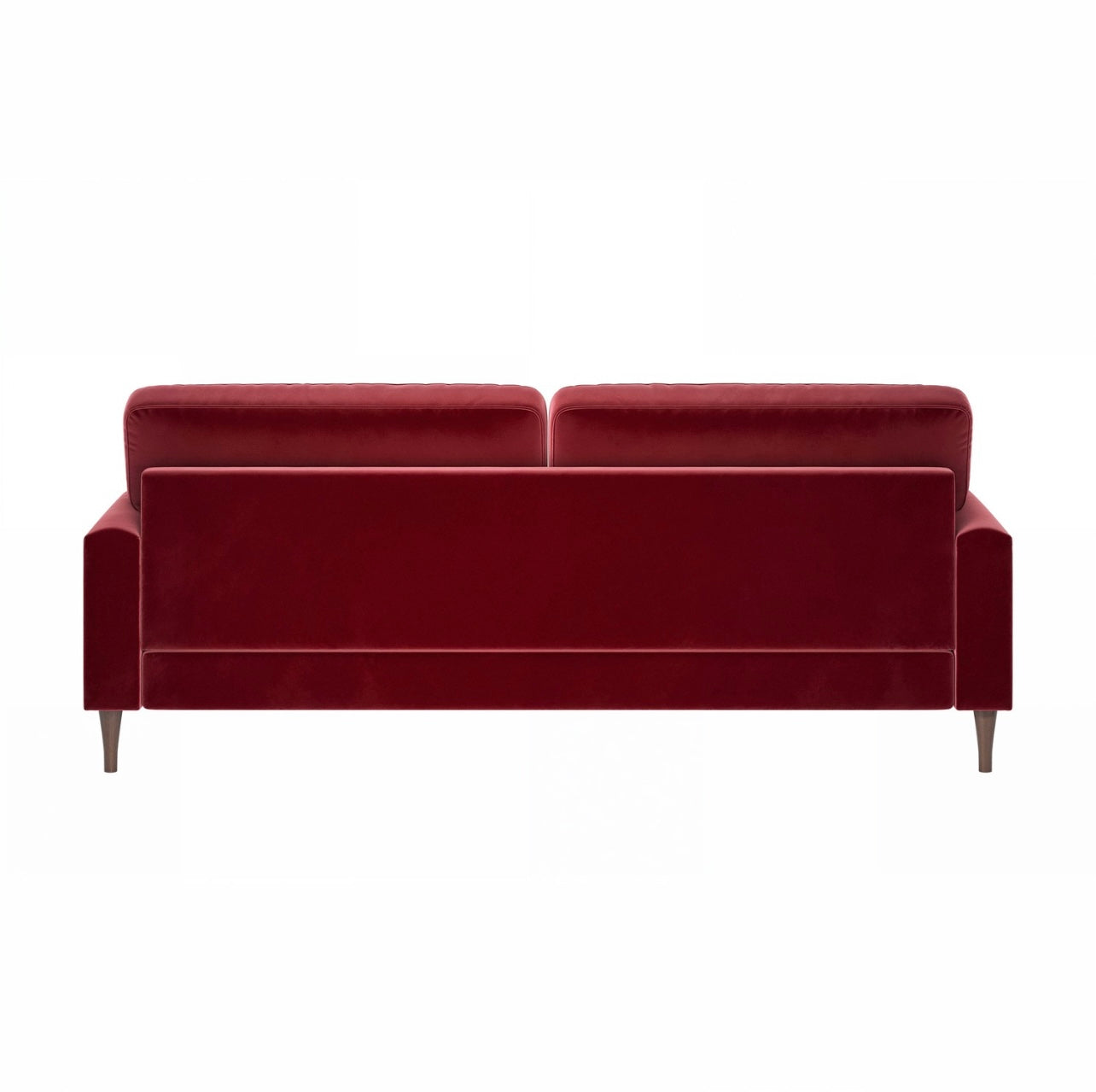 Four Seater Sofa Velvet Couch Upholstered with Cushions