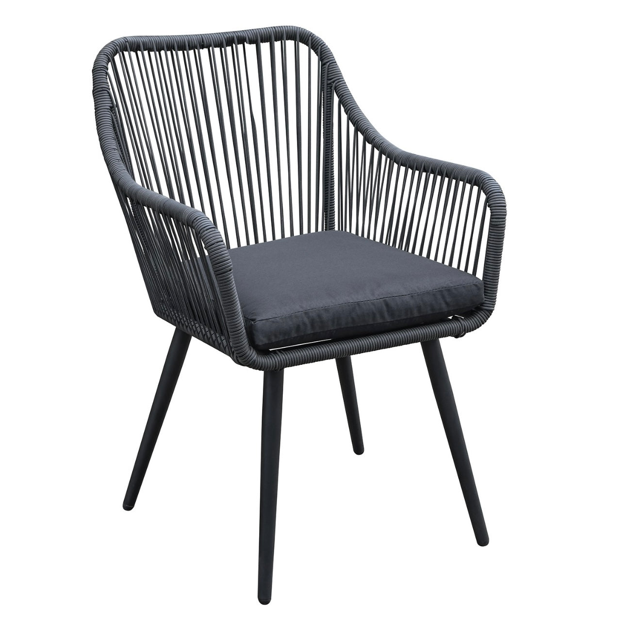 Garden Dining Set 4 Seater with Parasol Outdoor Patio