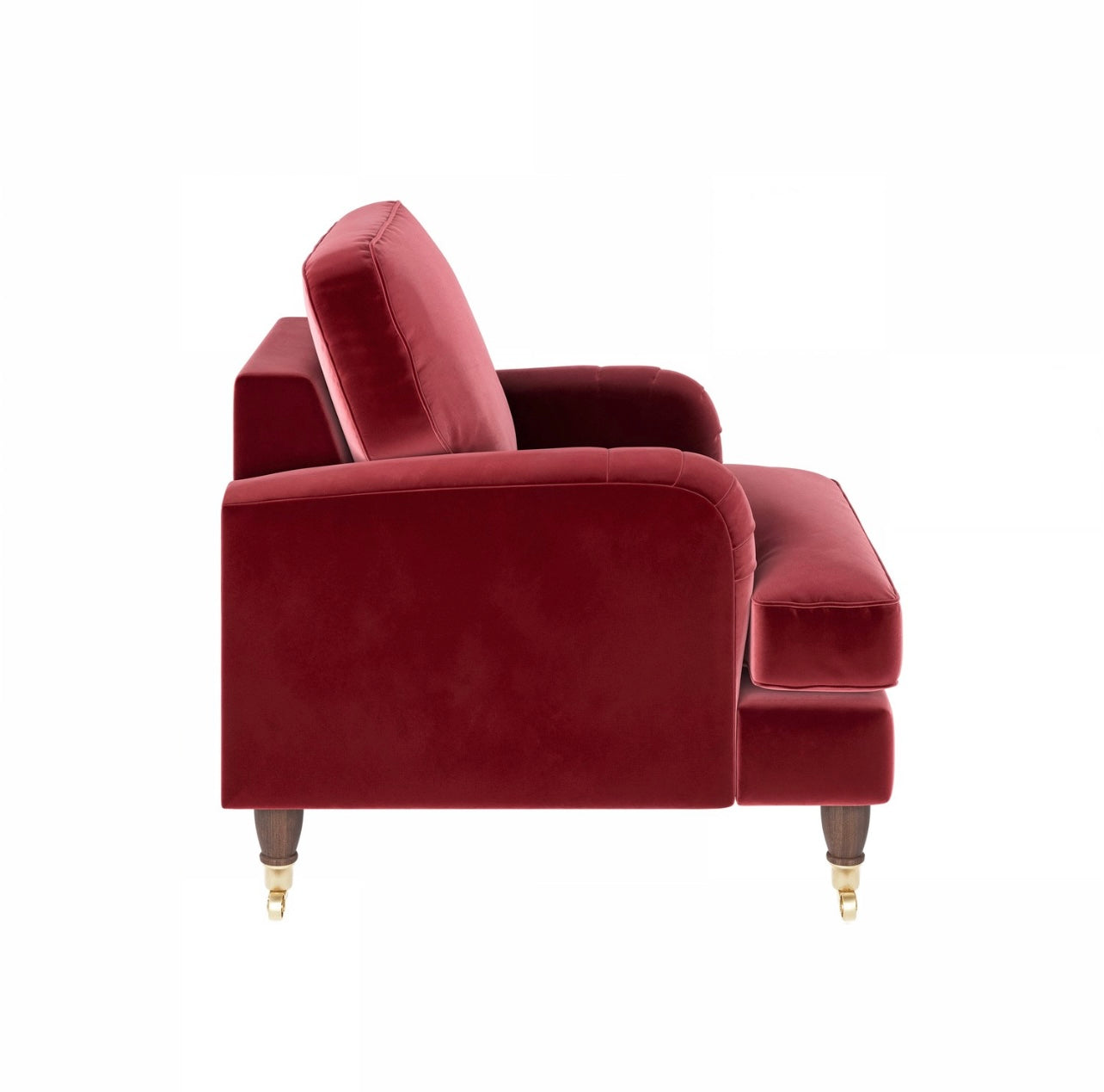 Velvet Armchair Upholstered Accent Chair Plush and Modern