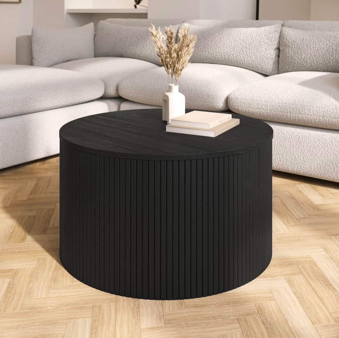 Coffee Table with Storage Modern Living Room
