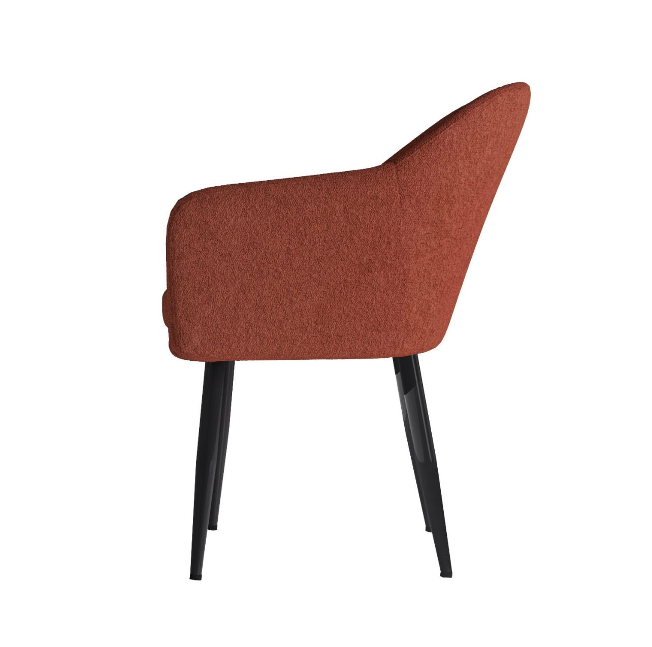 Black Dining Set Oak Table with Four Chairs