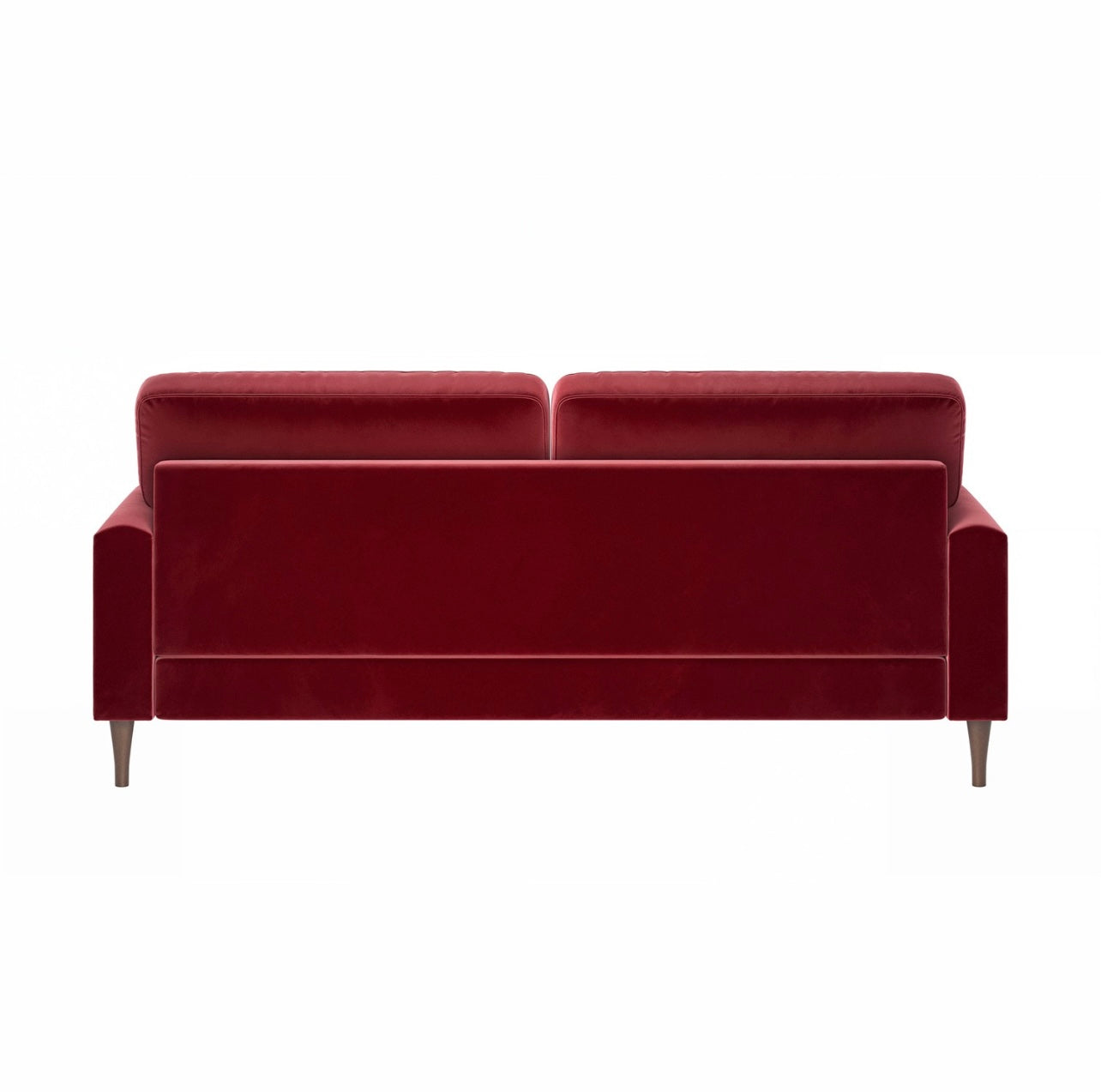 Velvet Sofa 3 Seater Couch Upholstered with Cushions