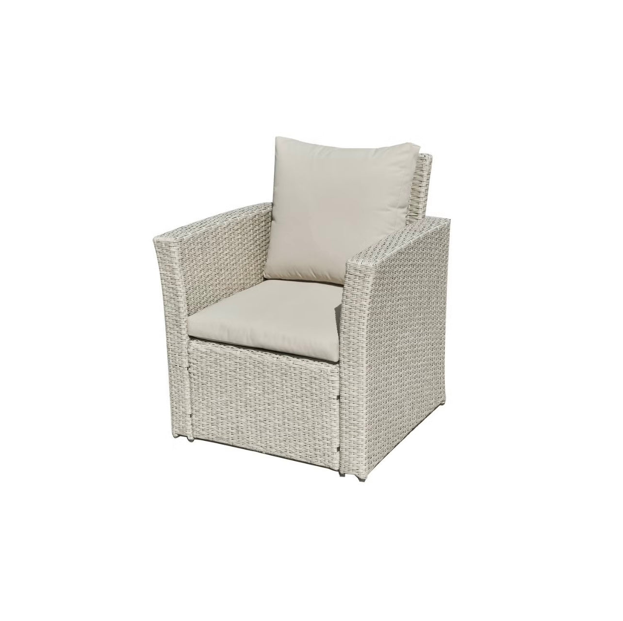 Rattan Garden Sofa Set 4 Seater Outdoor Patio