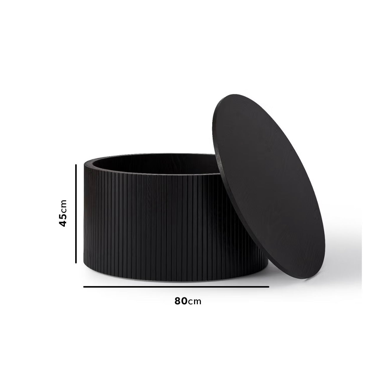 Coffee Table with Storage Modern Living Room