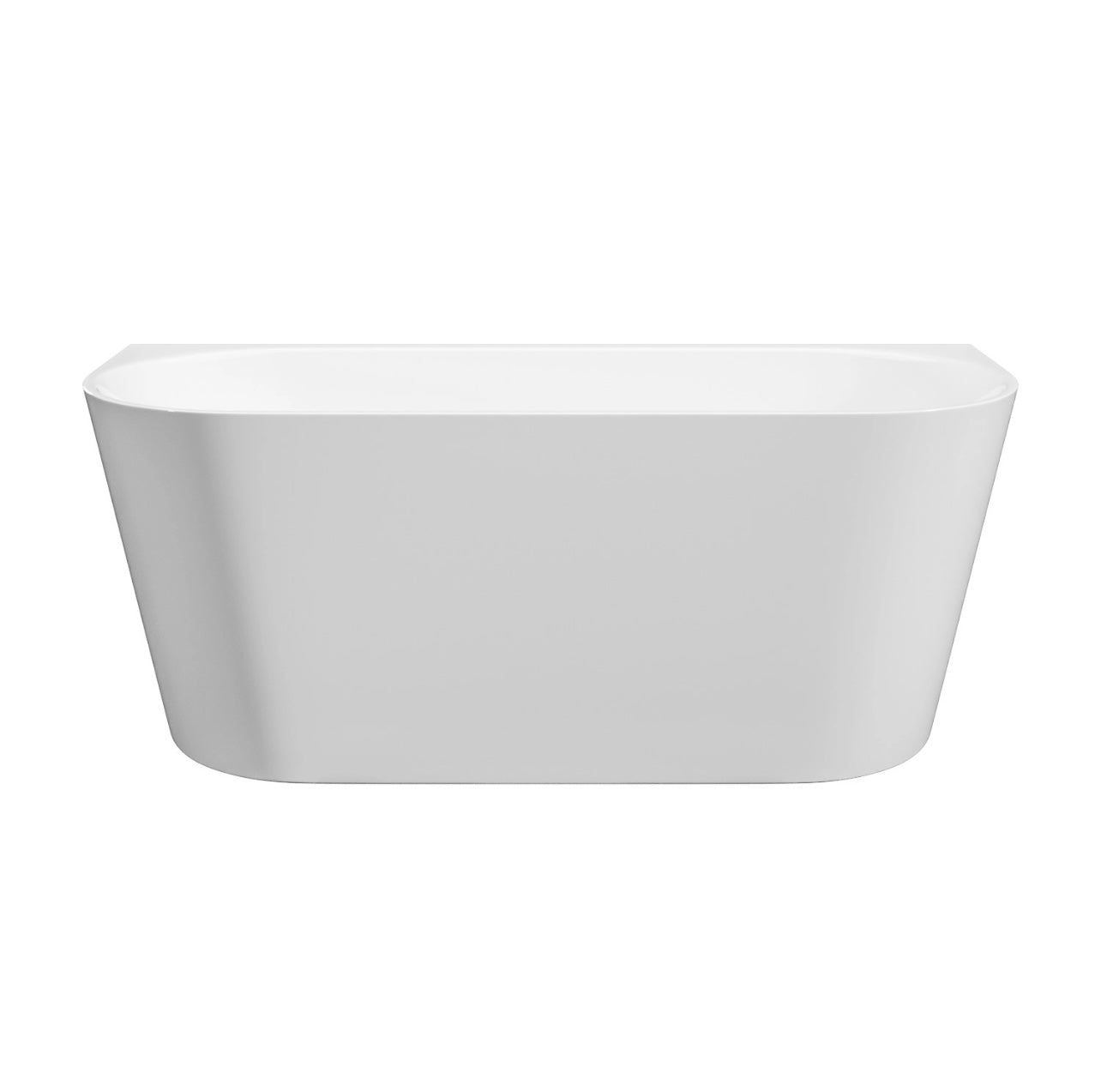 White Double Ended Bath Freestanding Bathtub