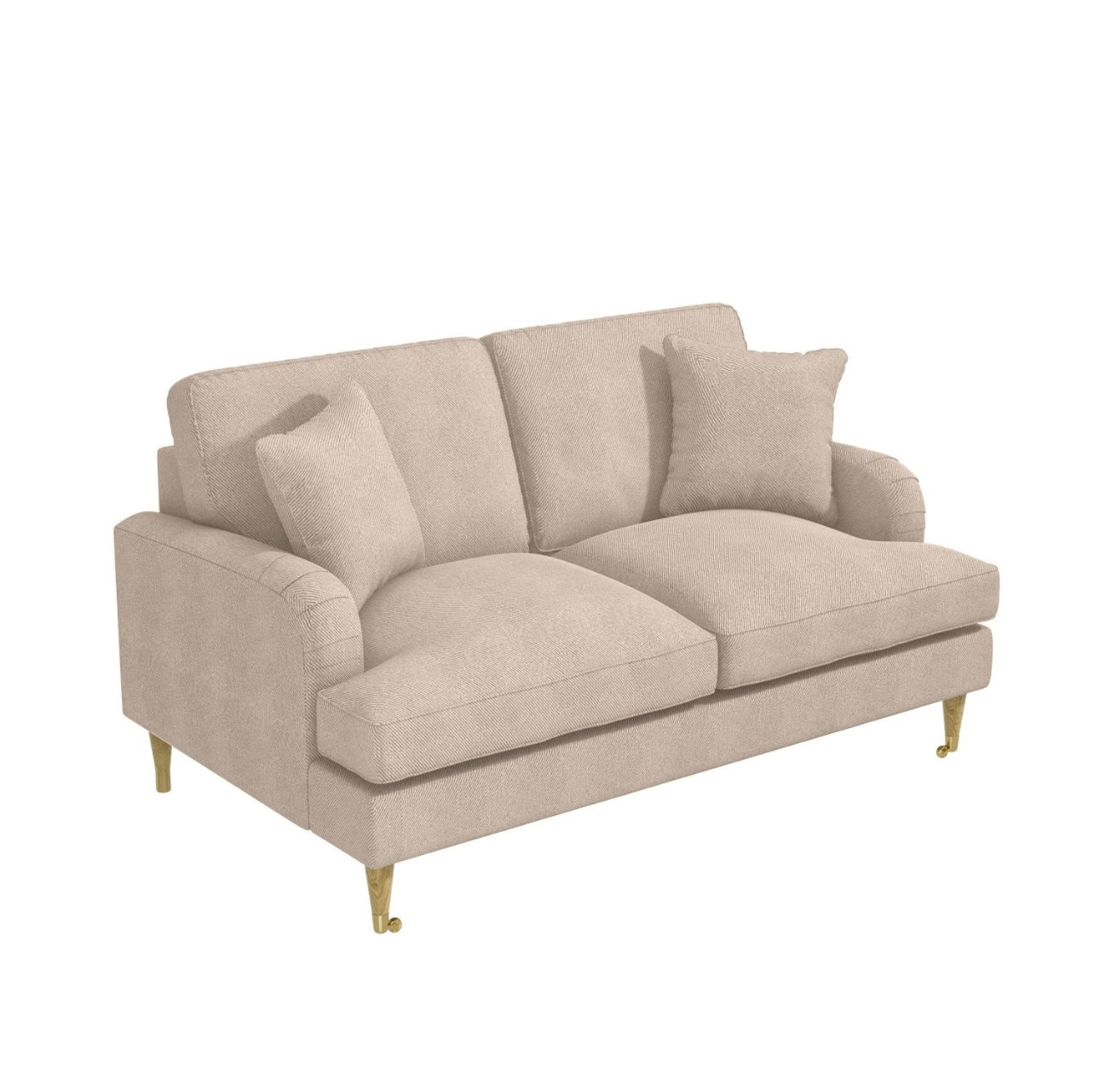 Sofa 2 Seater Couch Upholstered with Cushions