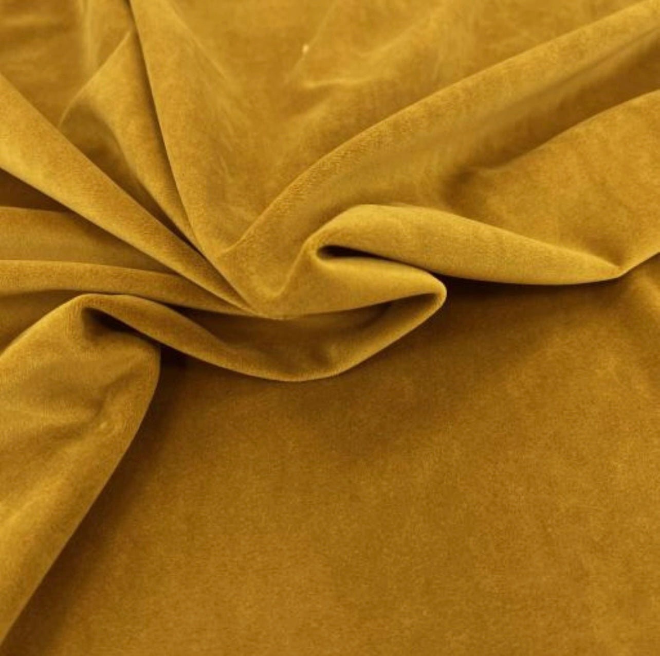 Velvet Footstool Ottoman Pouffe Upholstered Soft Stool