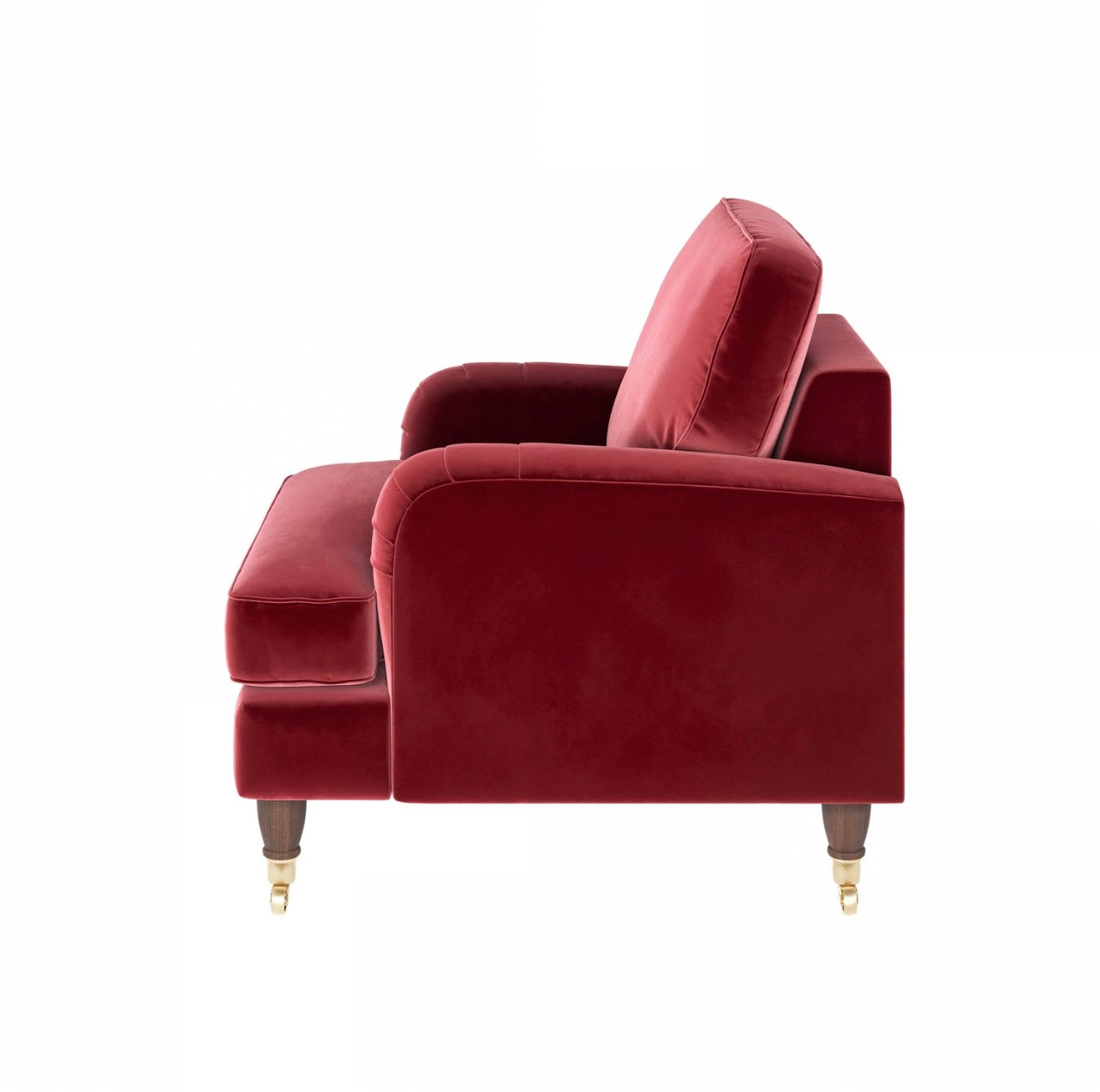 Velvet Armchair Upholstered Accent Chair Plush and Modern