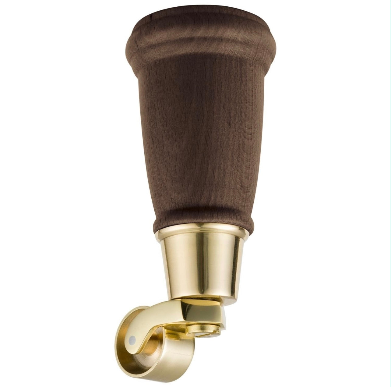 Set of 4 Seat Legs Dark Wood