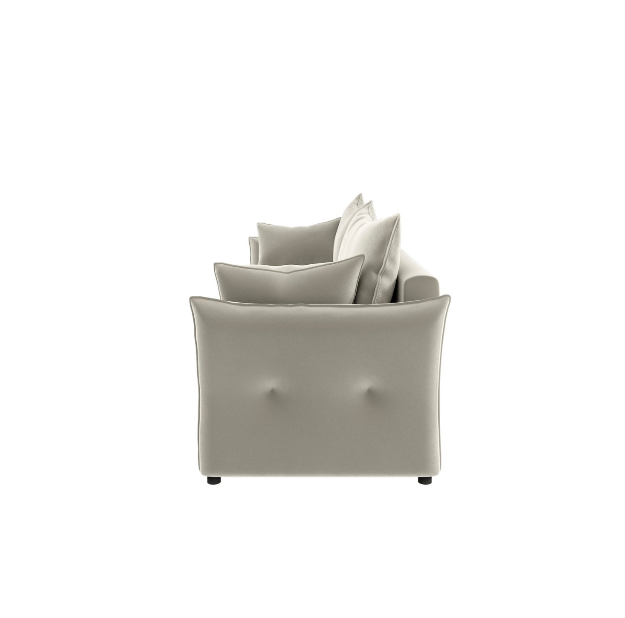 Sofa Bed 3 Seater Velvet Sleeper Sofa with Mattress and Cushions