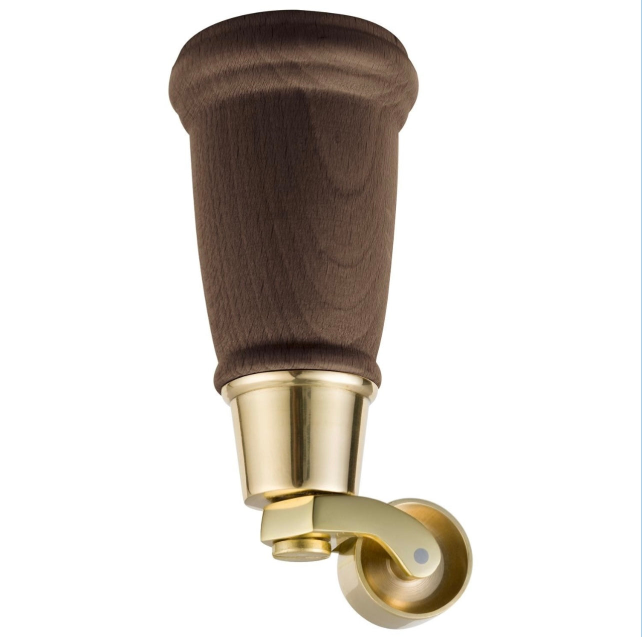 Set of 4 Seat Legs Dark Wood