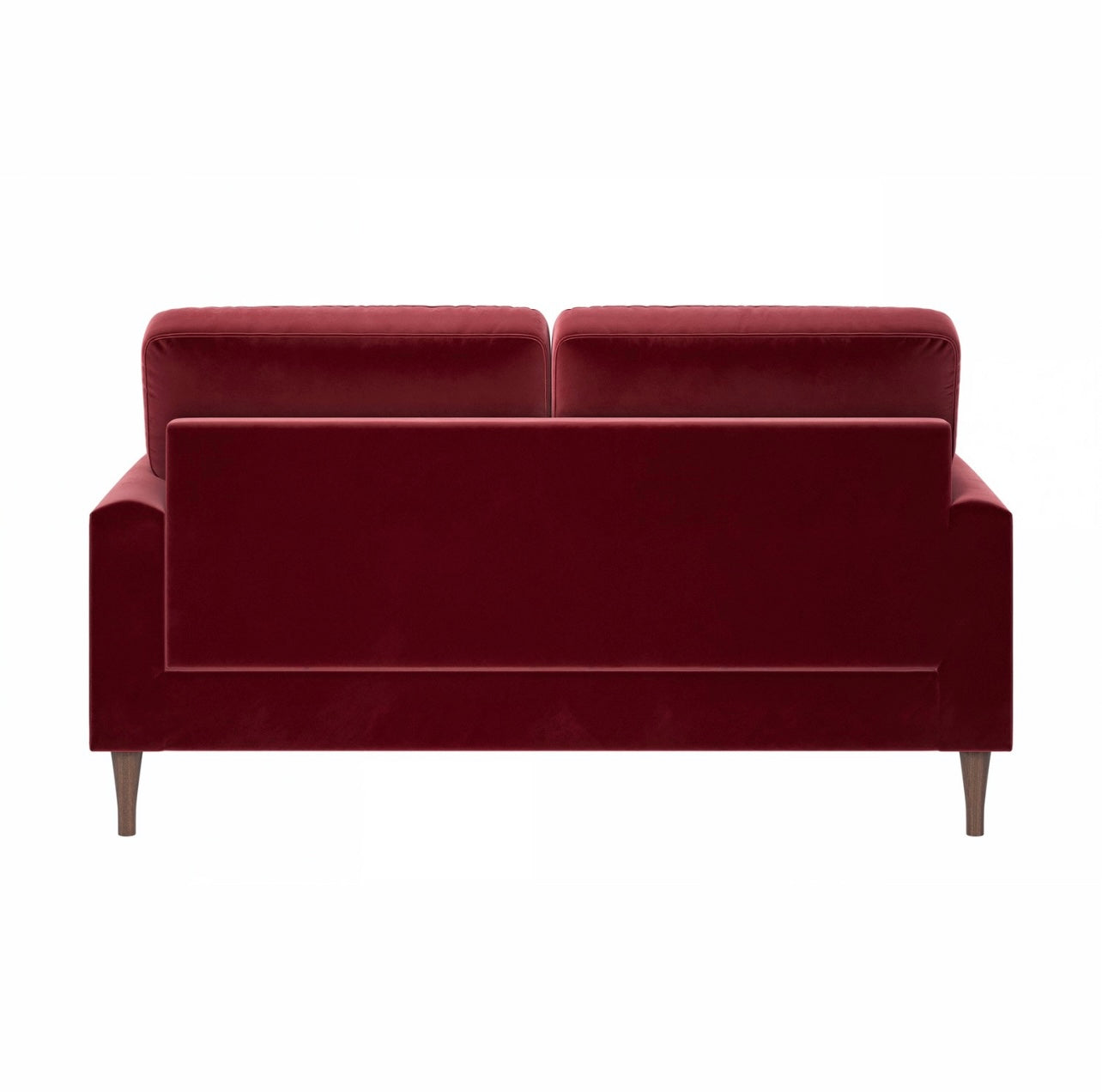 Sofa 2 Seater Velvet Couch Upholstered with Cushions