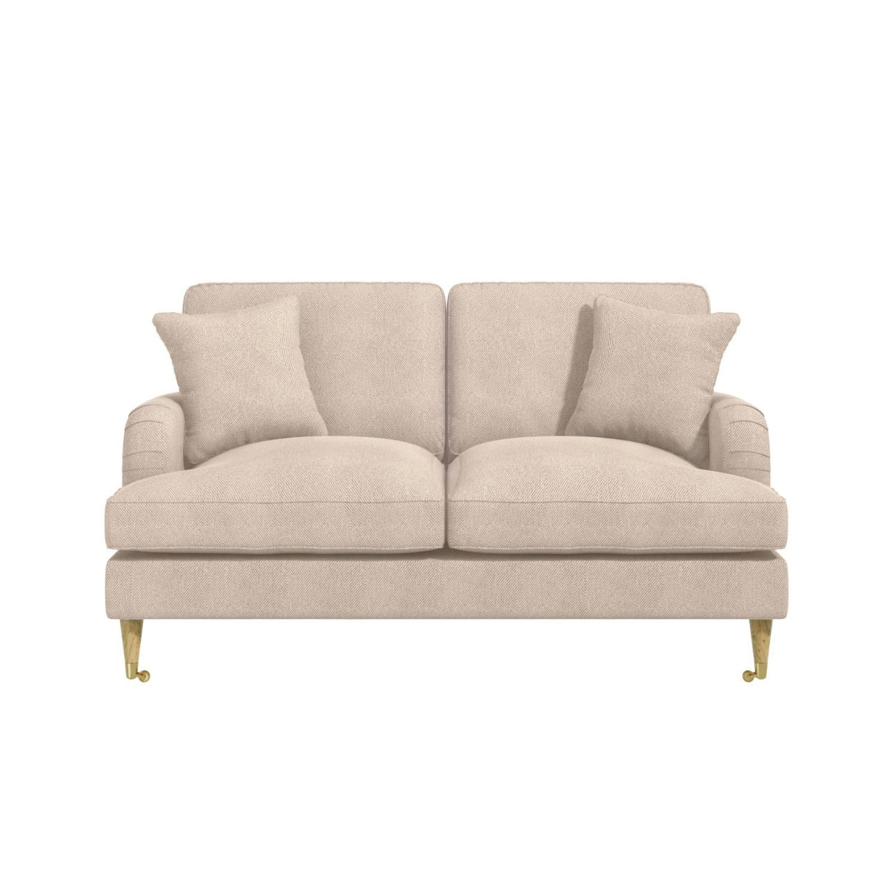 Sofa 2 Seater Couch Upholstered with Cushions