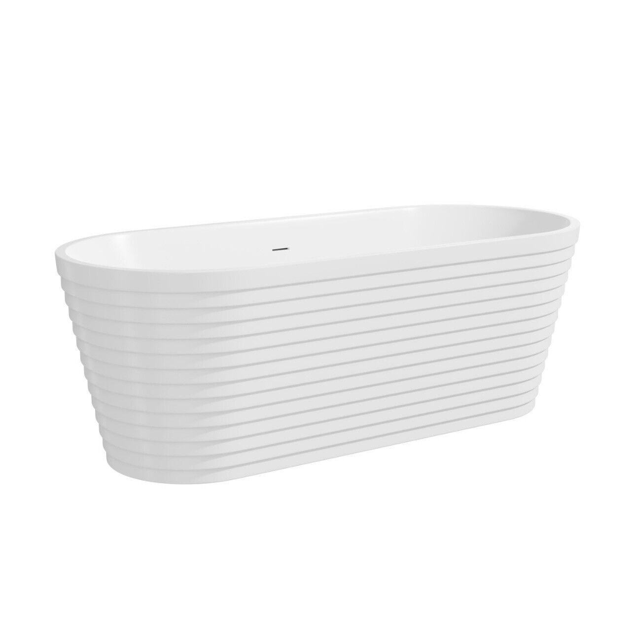 White Gloss Double Ended Bath Modern Bathroom Freestanding Curved Bathtub