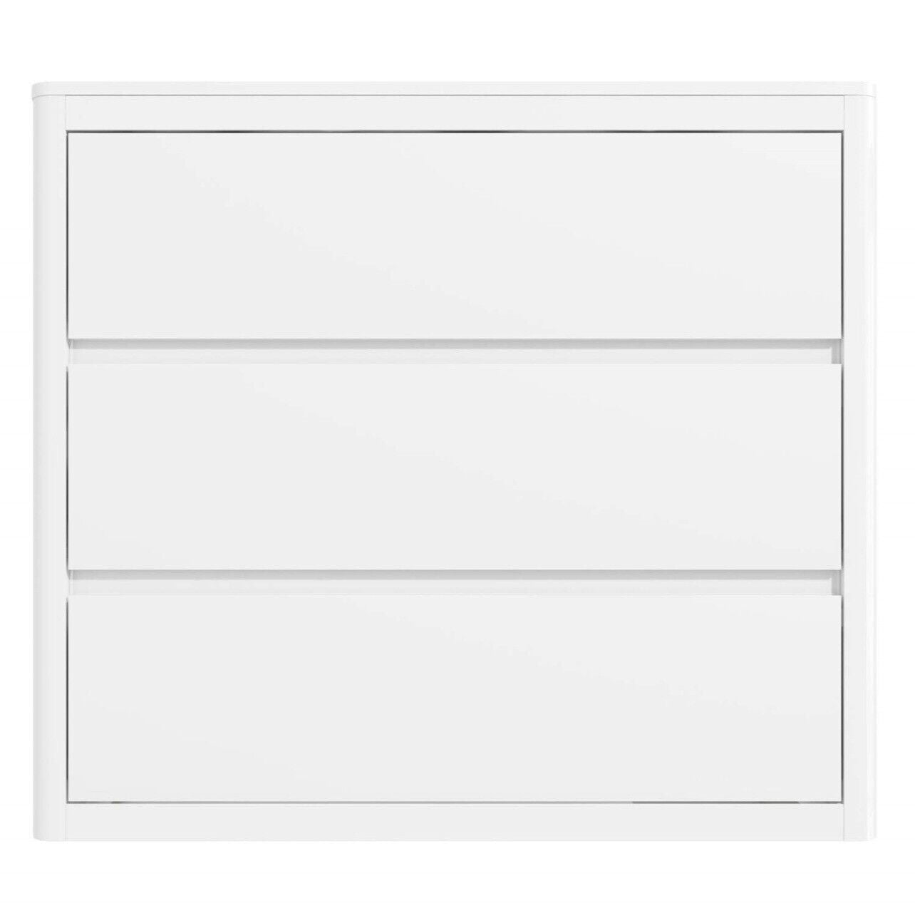 Gloss White Chest of Drawers Wooden