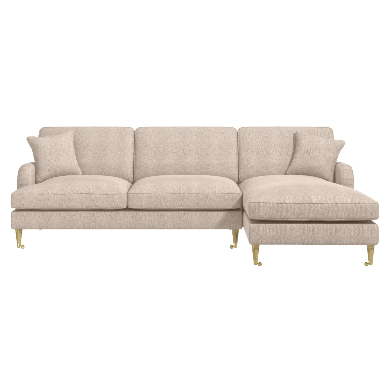 4 Seater Sofa L-Shaped Corner Couch with Cushions