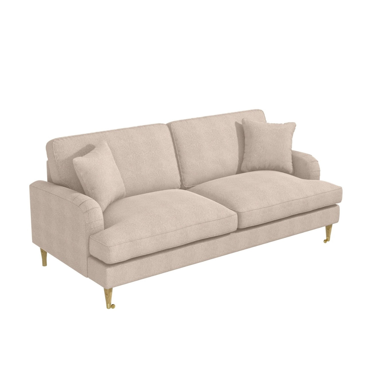 Sofa 3 Seater Couch Upholstered with Cushions