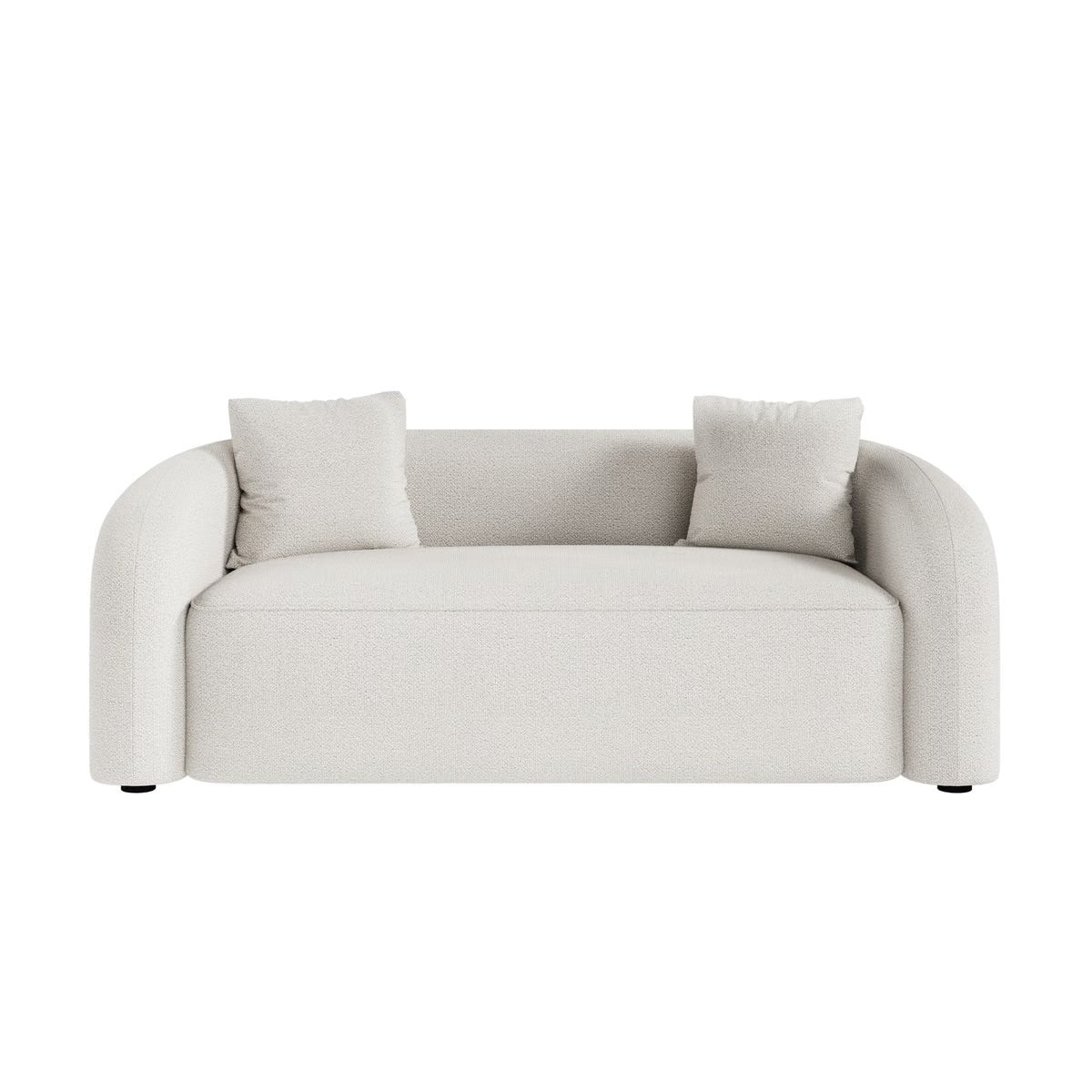 3 Seater Sofa Couch Upholstered with Scatter Cushions
