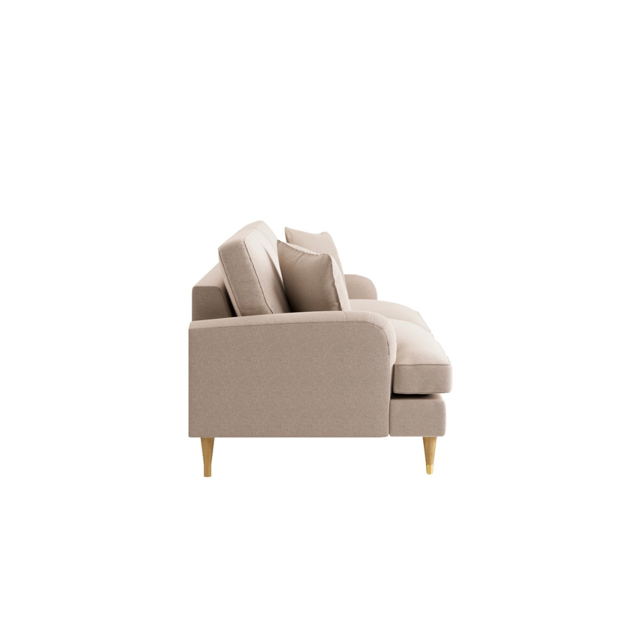 Four Seater Sofa Couch Upholstered with Cushions
