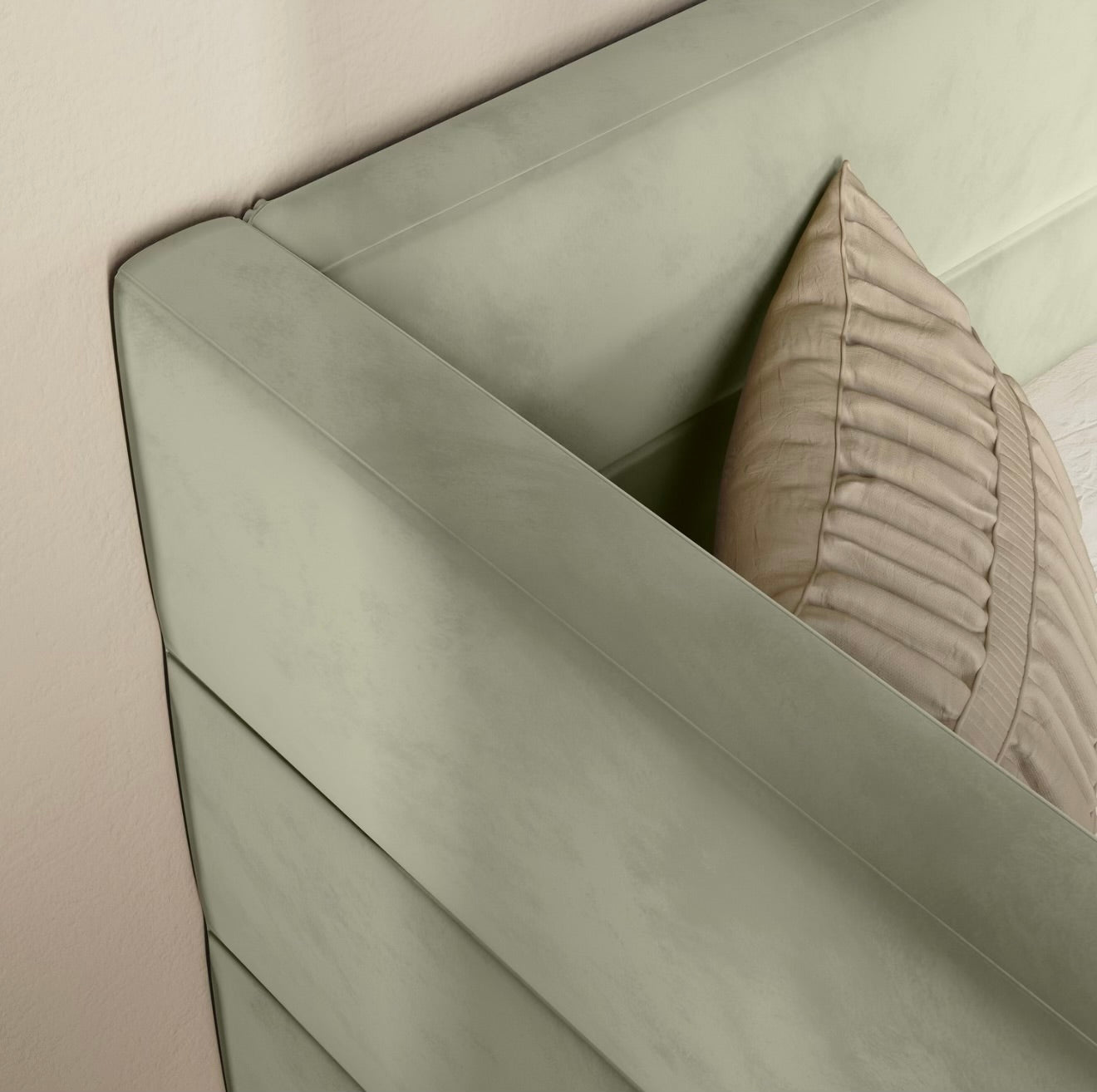 Velvet Daybed Single Guest Bed with Pull Out Trundle