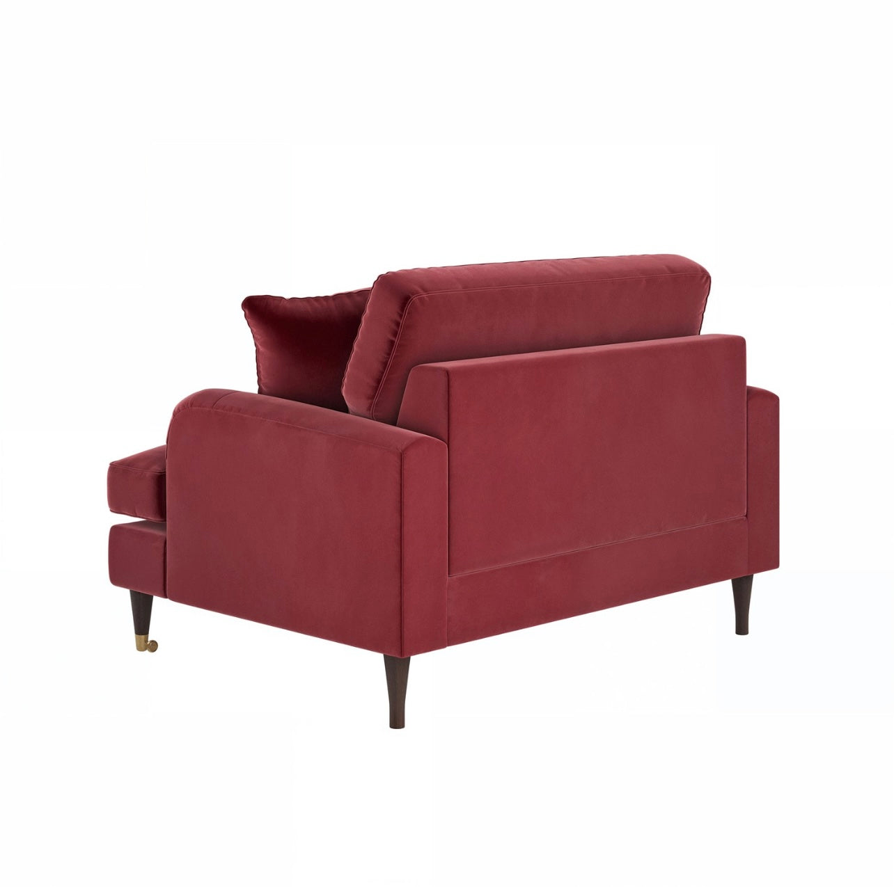 Velvet Loveseat Sofa Couch 2 Seater with Cushions