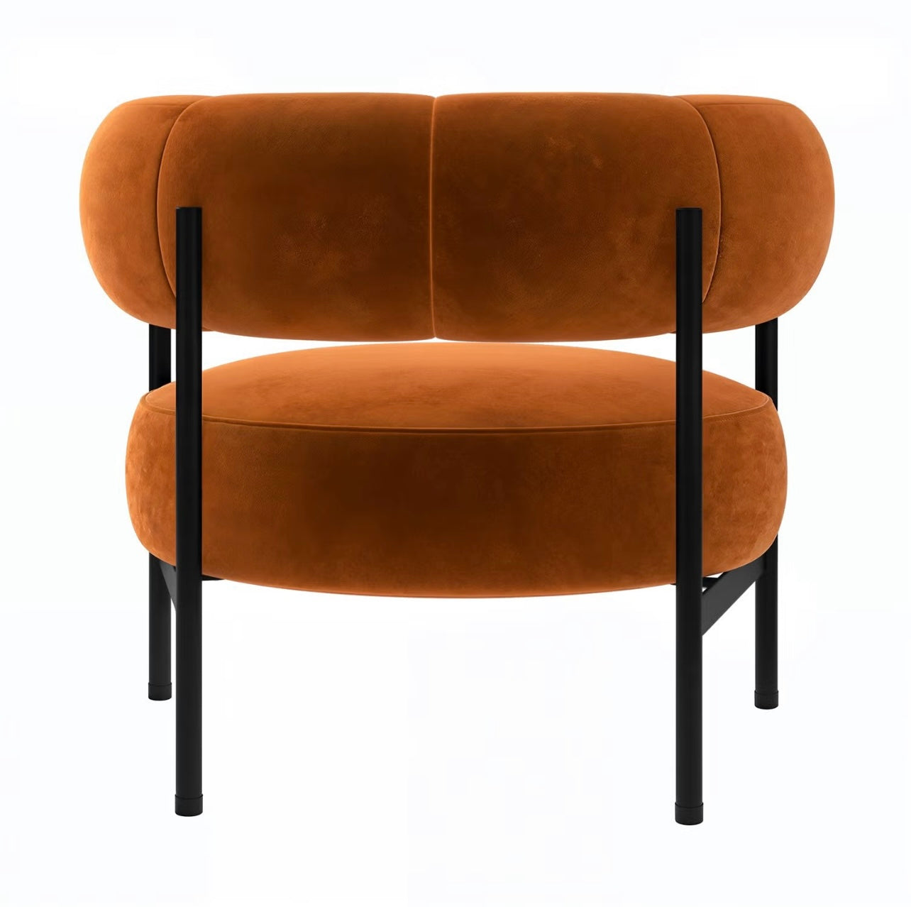 Velvet Armchair Upholstered Accent Chair Modern