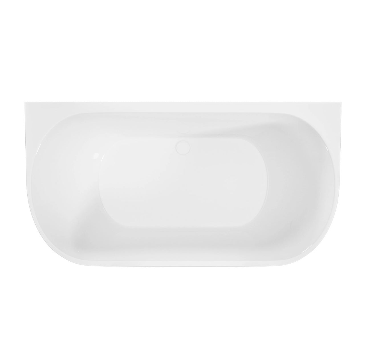 White Double Ended Bath Freestanding Bathtub