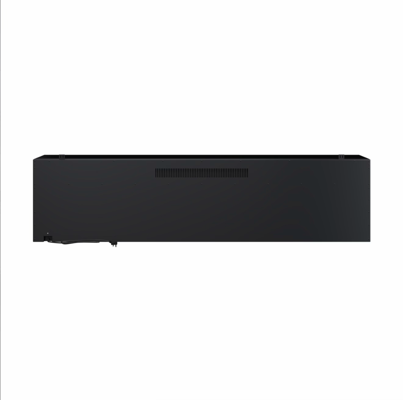 Media Wall Inset Electric Fire with LED Flame and Remote Control