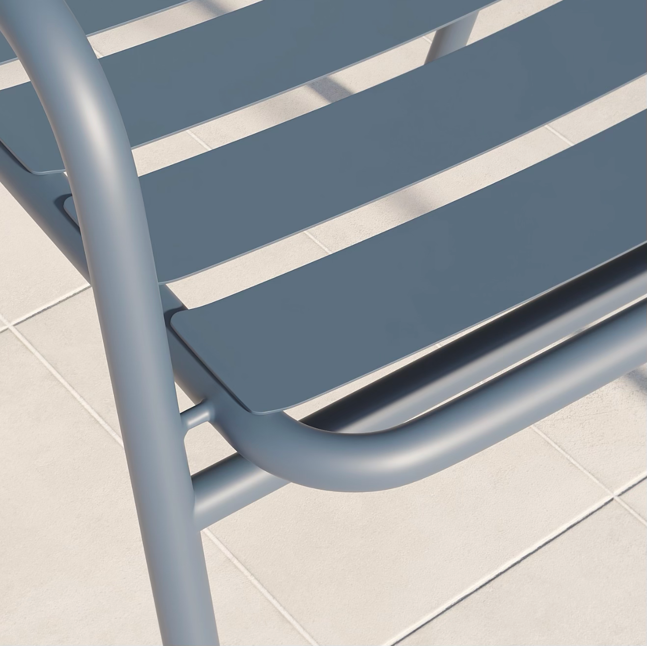 Garden Dining Set 4 Seater Aluminium Outdoor Patio