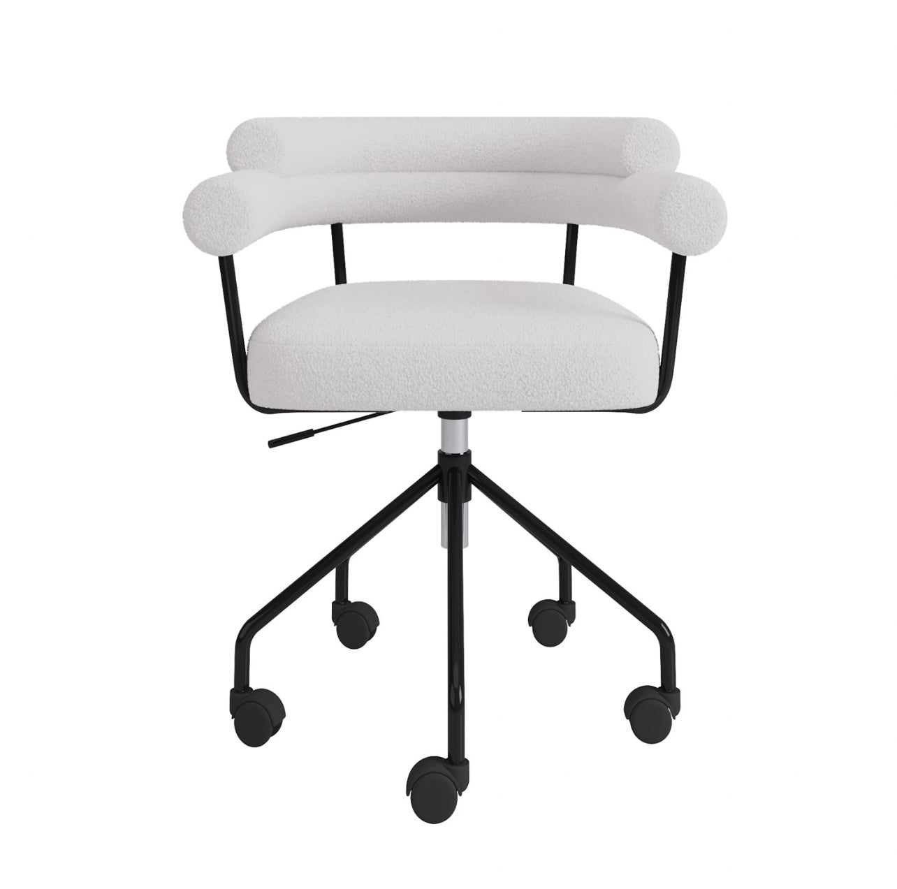 Modern Ergonomic Office Chair Swivel with Armrest and Adjustable