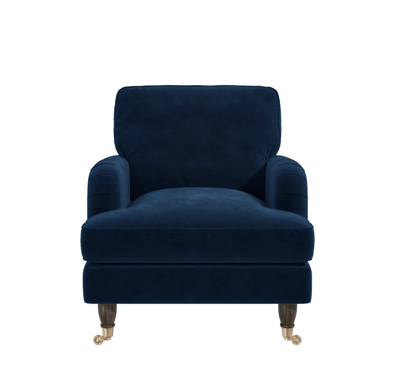 Velvet Armchair Upholstered Accent Chair Plush and Modern