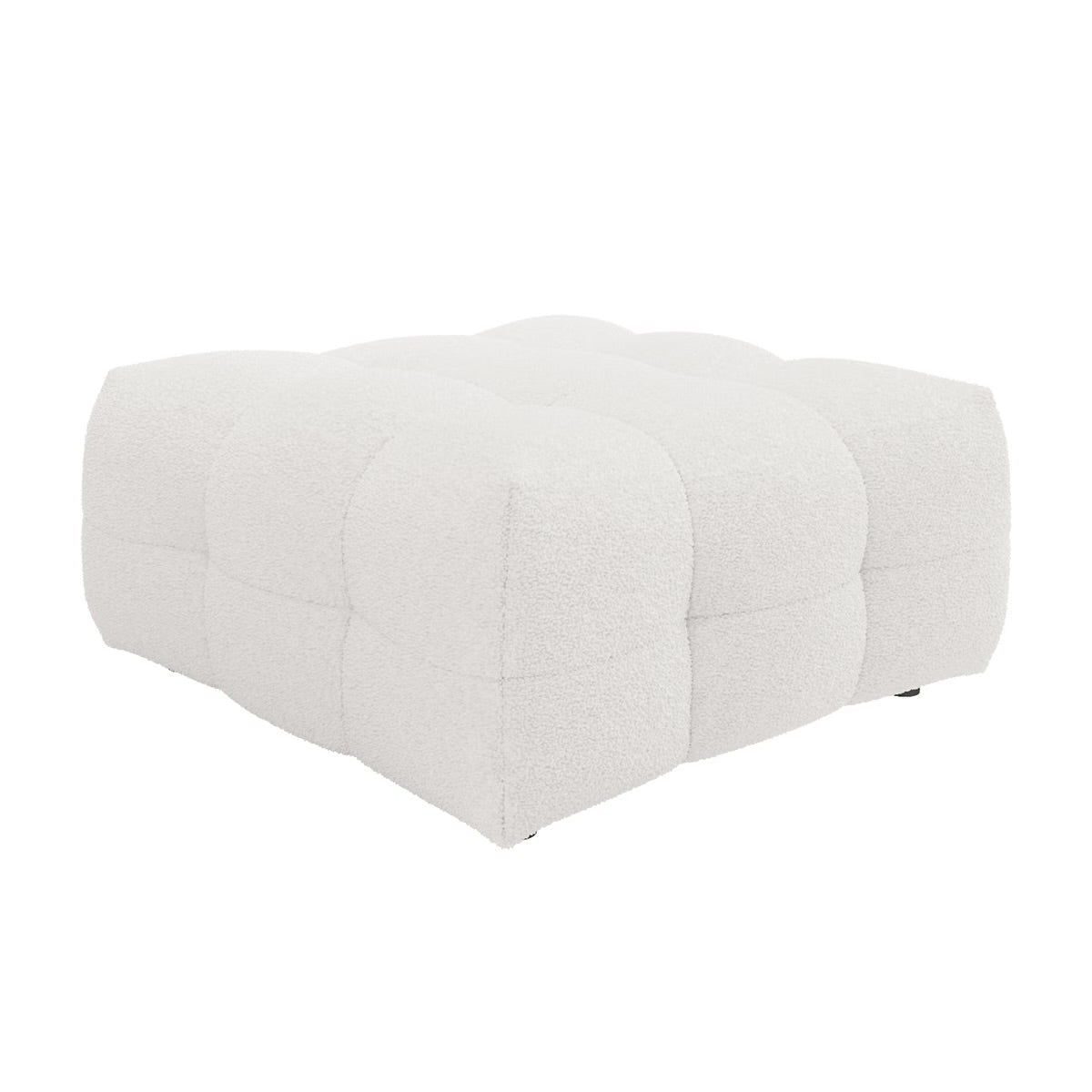 Footstool Ottoman Pouffe Upholstered Stool
