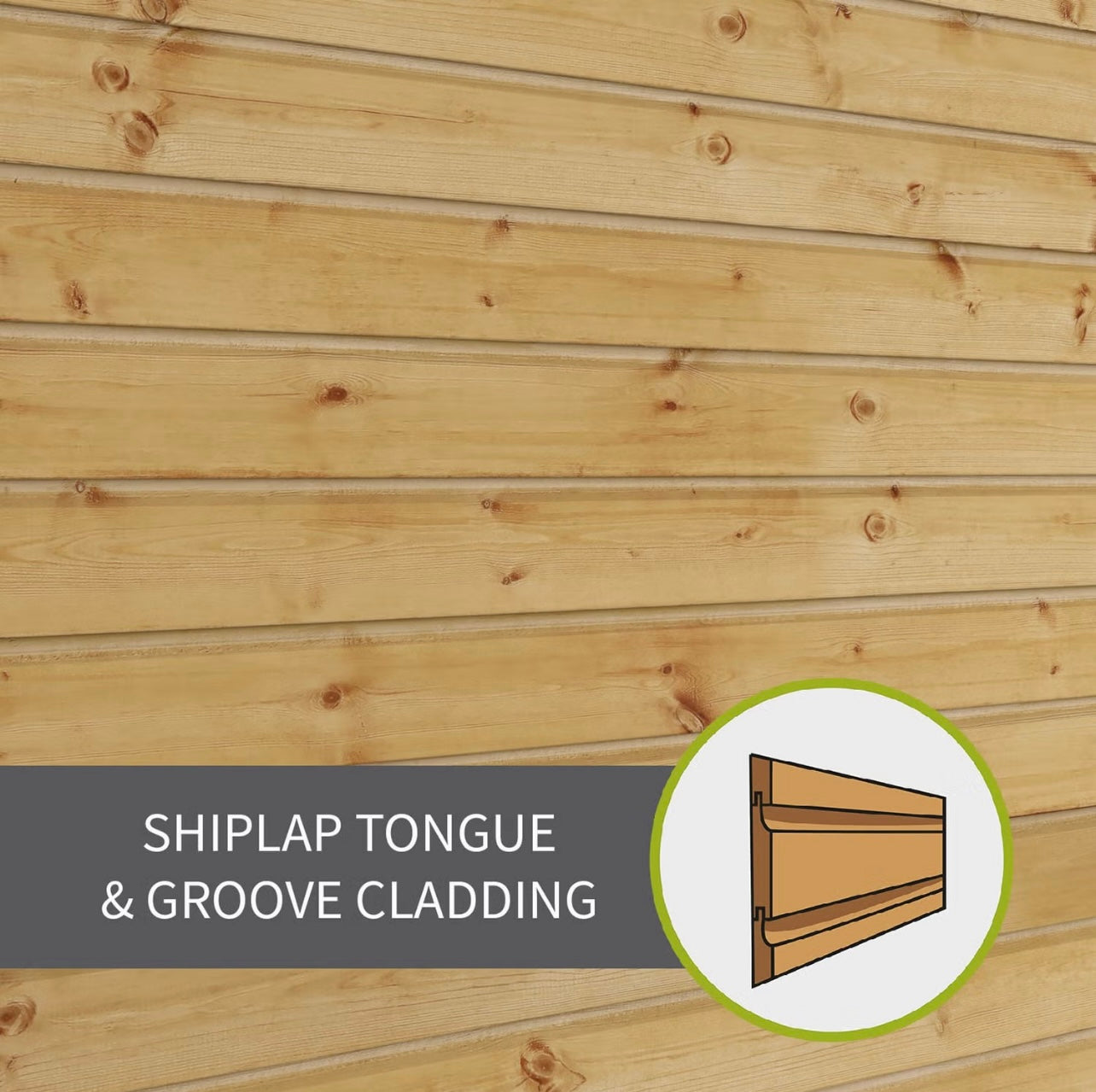 Premium Summerhouse with Glazed French Doors and Durable Roofing