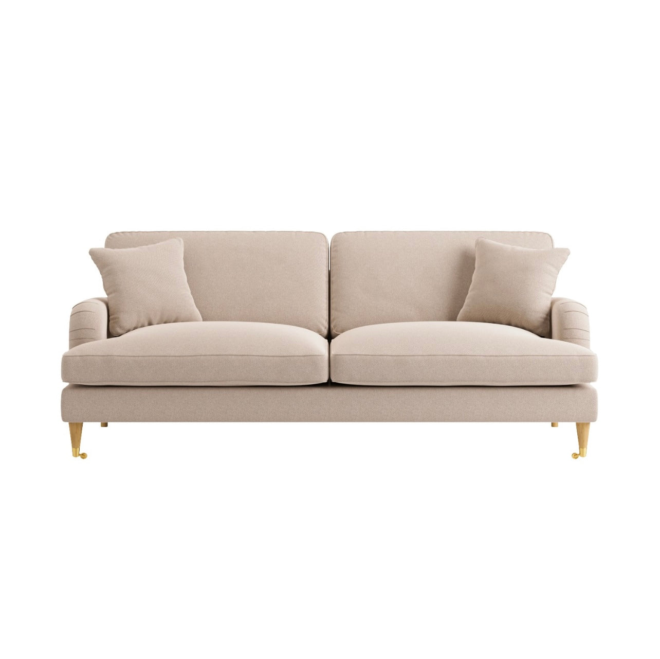 Four Seater Sofa Couch Upholstered with Cushions