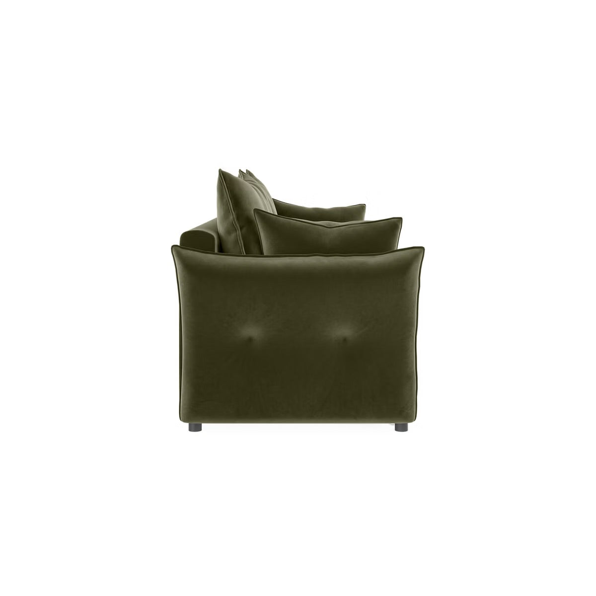 Sofa Bed 3 Seater Velvet Sleeper Sofa with Mattress and Cushions