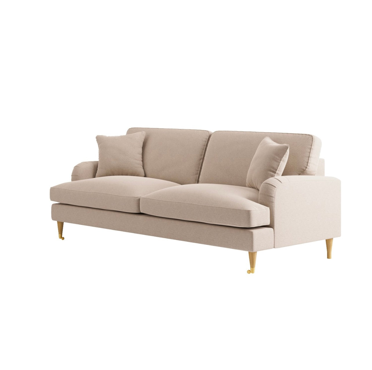 Four Seater Sofa Couch Upholstered with Cushions