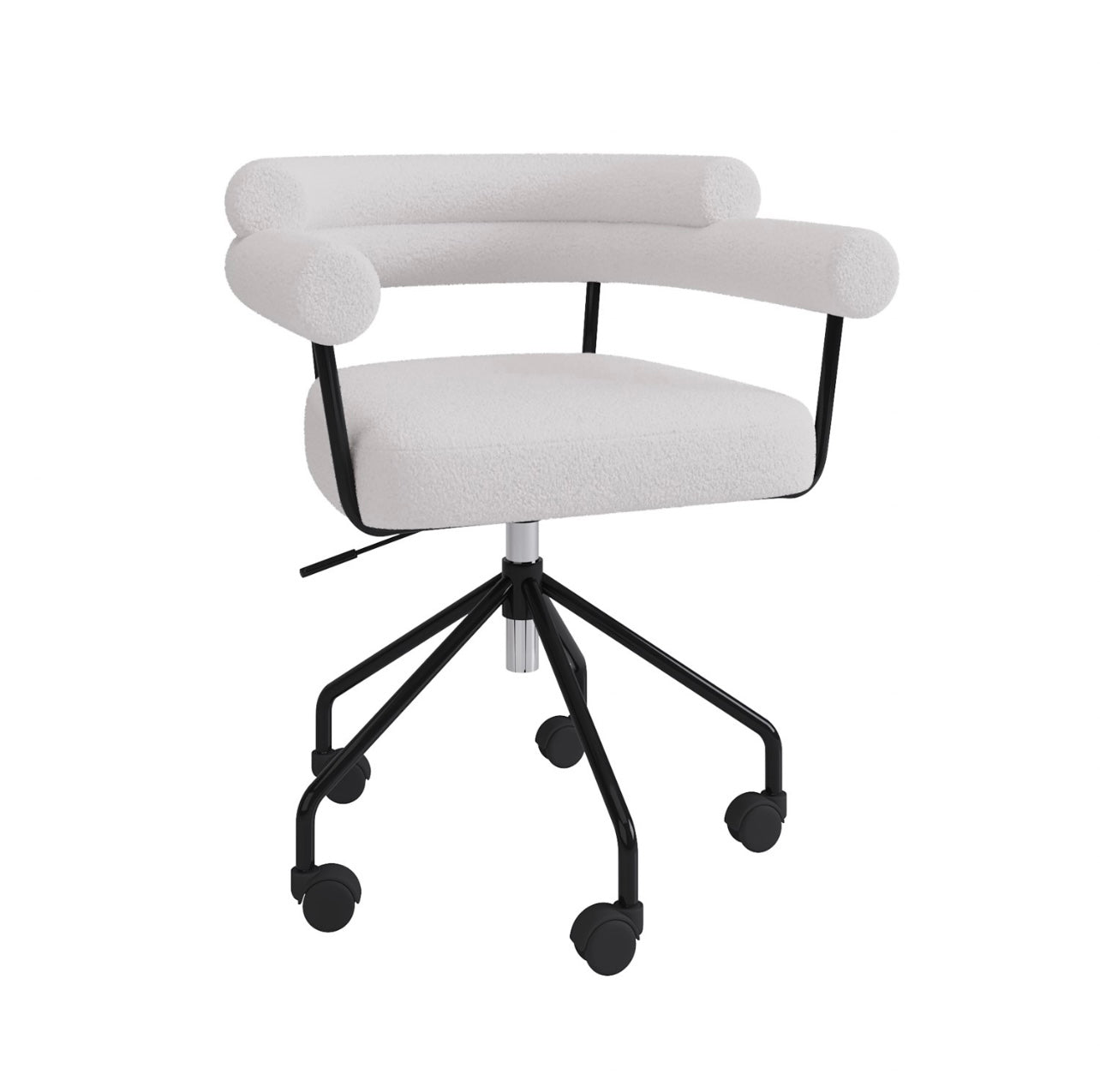 Modern Ergonomic Office Chair Swivel with Armrest and Adjustable