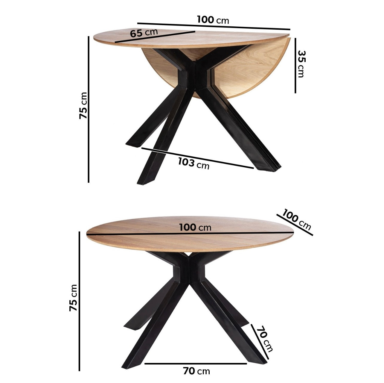 Black Dining Set Table and Four Velvet Chairs