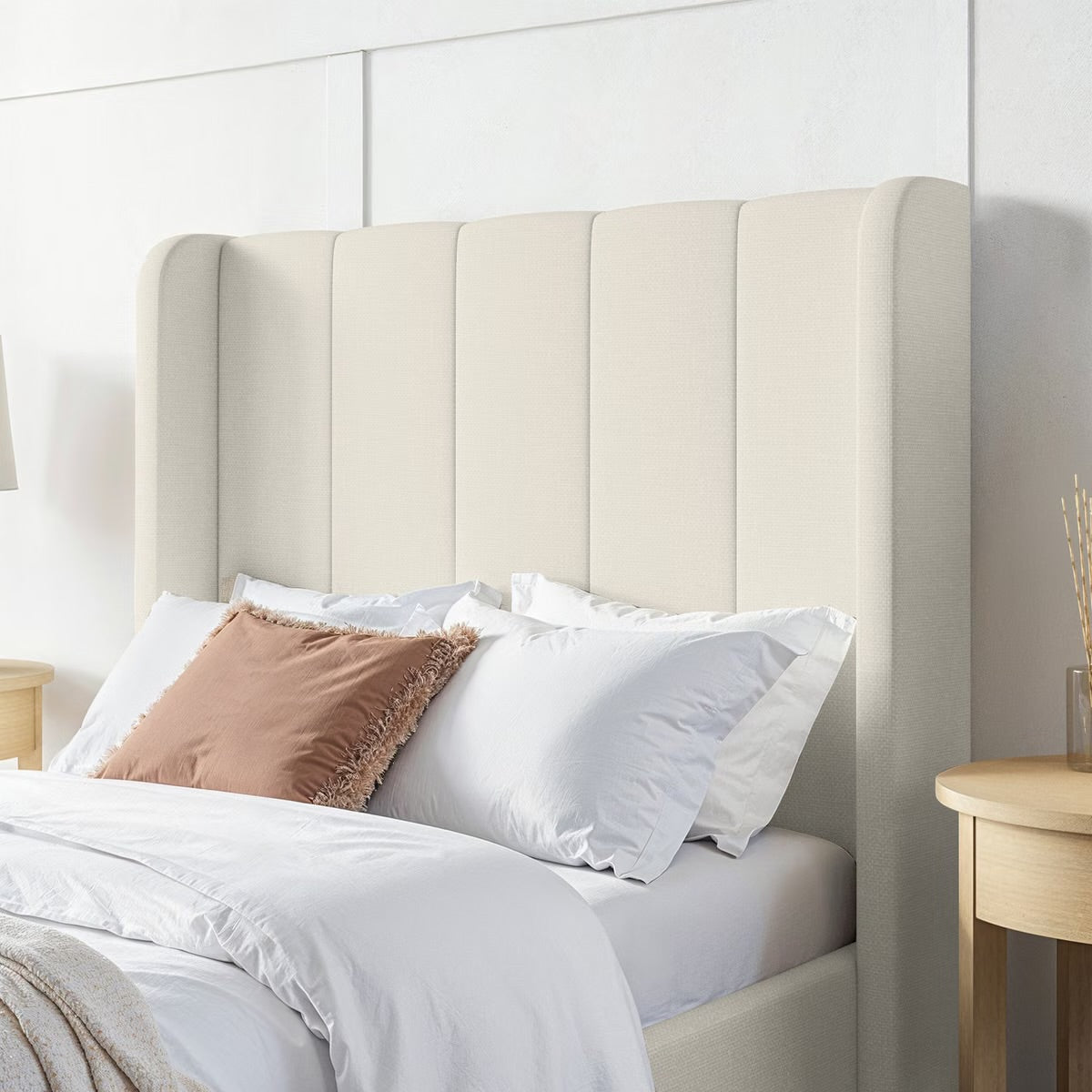 Single Bed Upholstered with Storage Drawer