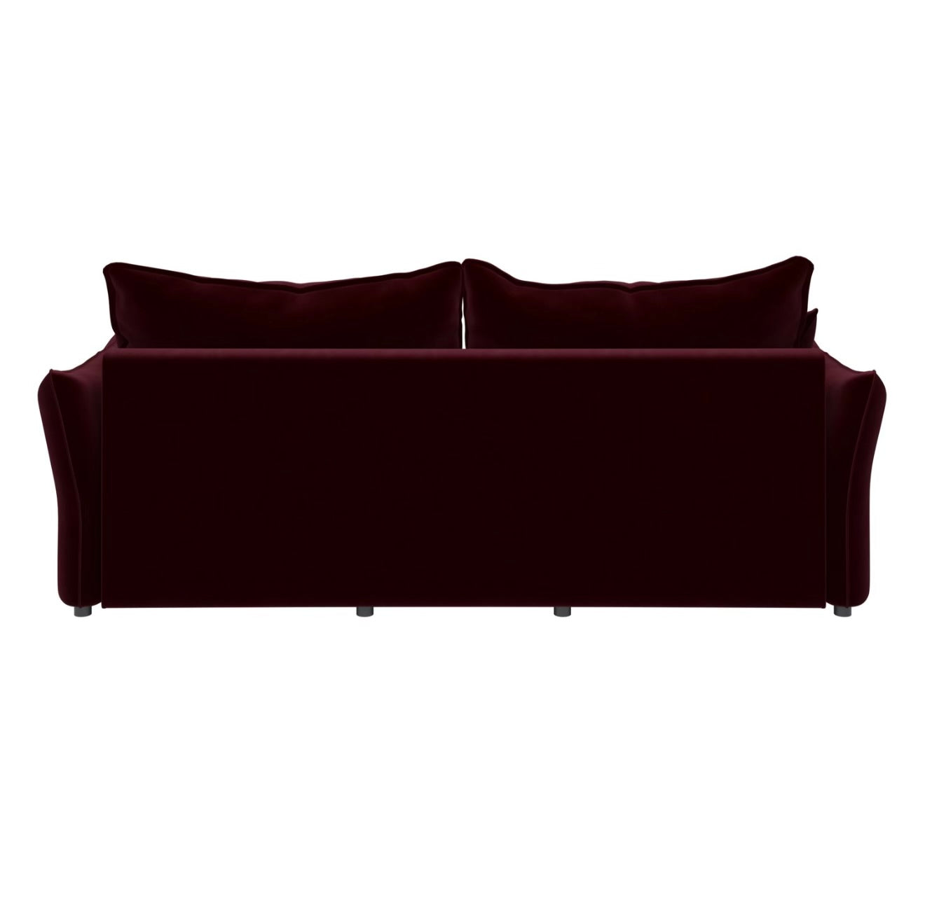 Sofa Bed 3 Seater Velvet Sleeper Sofa with Mattress and Cushions