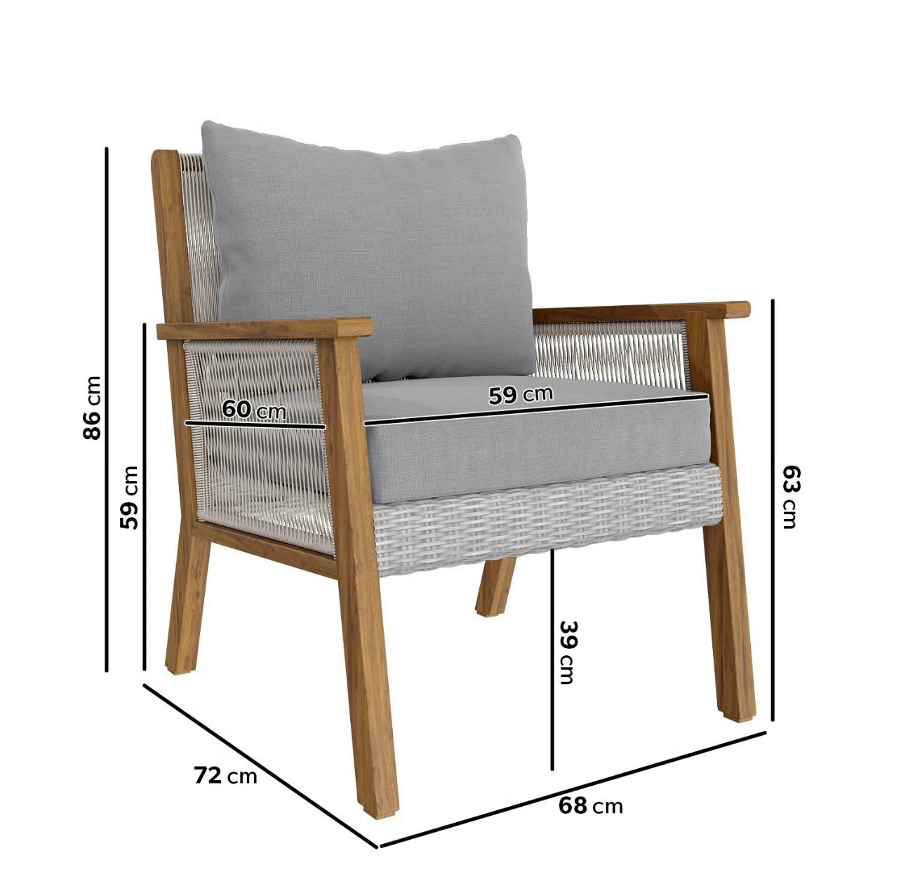 Rattan Garden Sofa Set Outdoor Patio