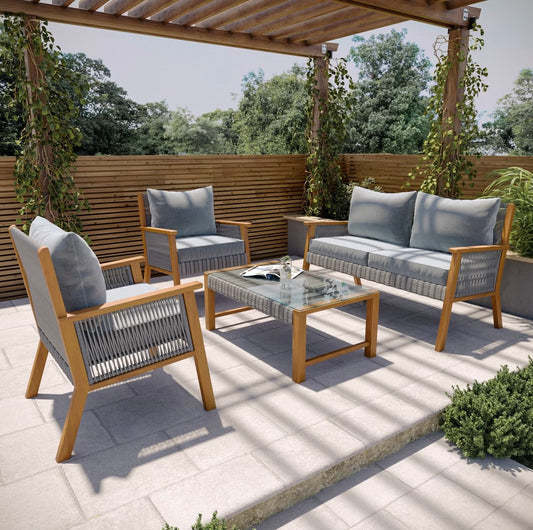 Rattan Garden Sofa Set Outdoor Patio