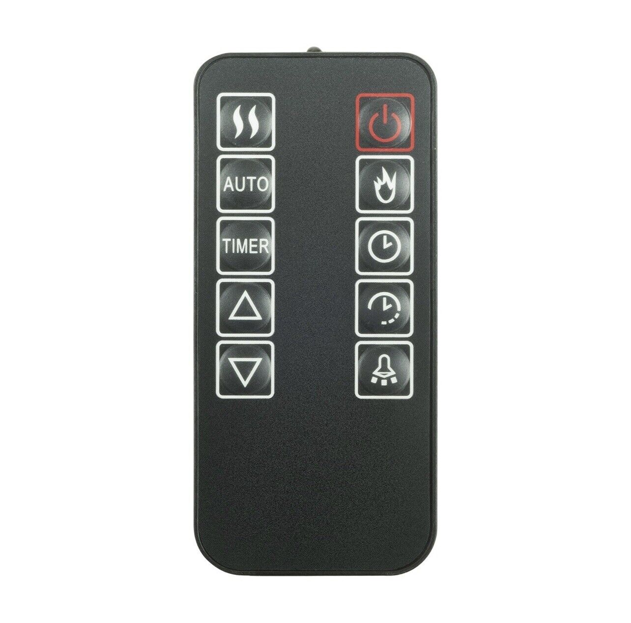 White Electric Fire LED Flame with Remote Control