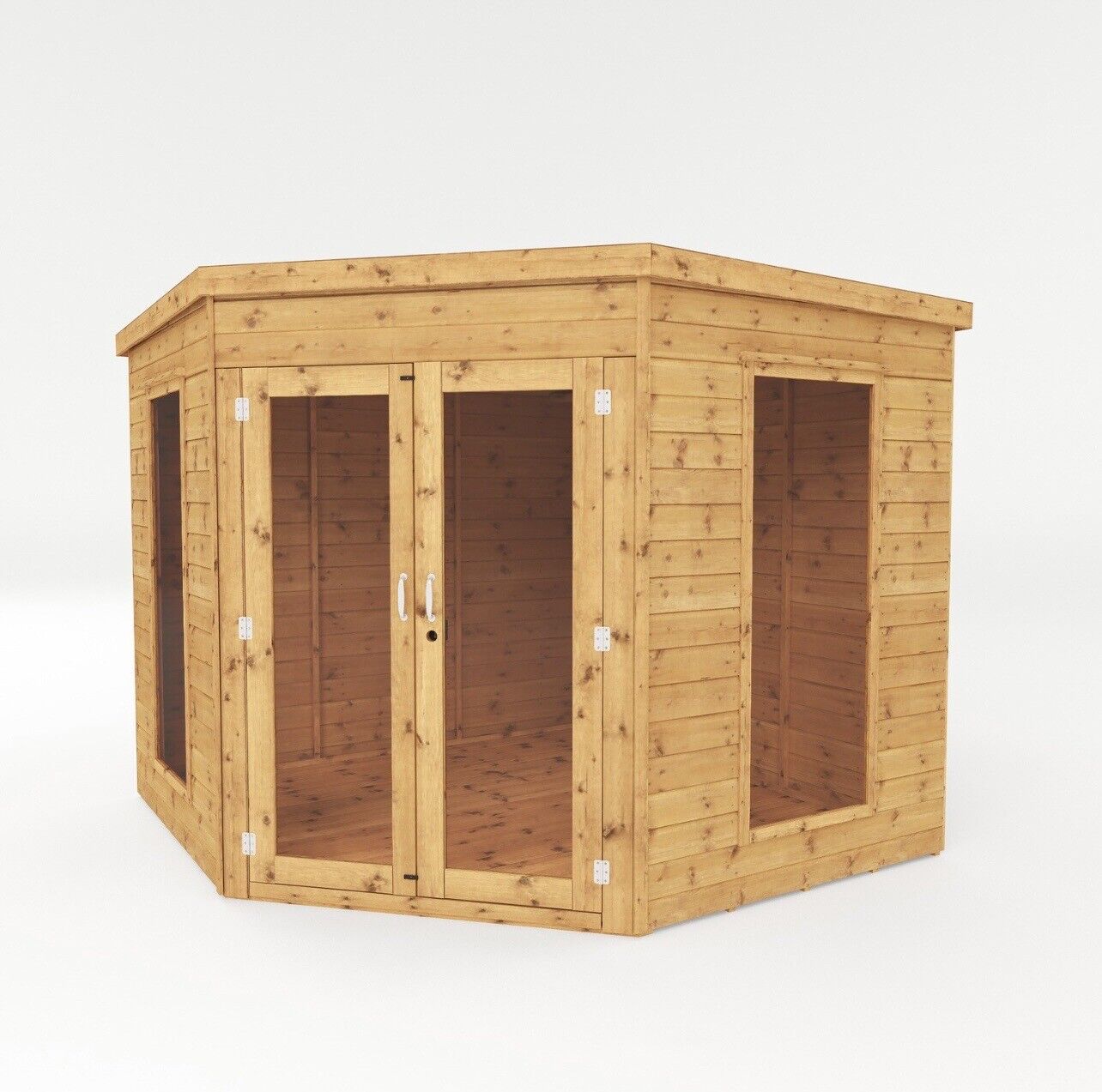 Summerhouse with Double Shatterproof Doors and Lockable