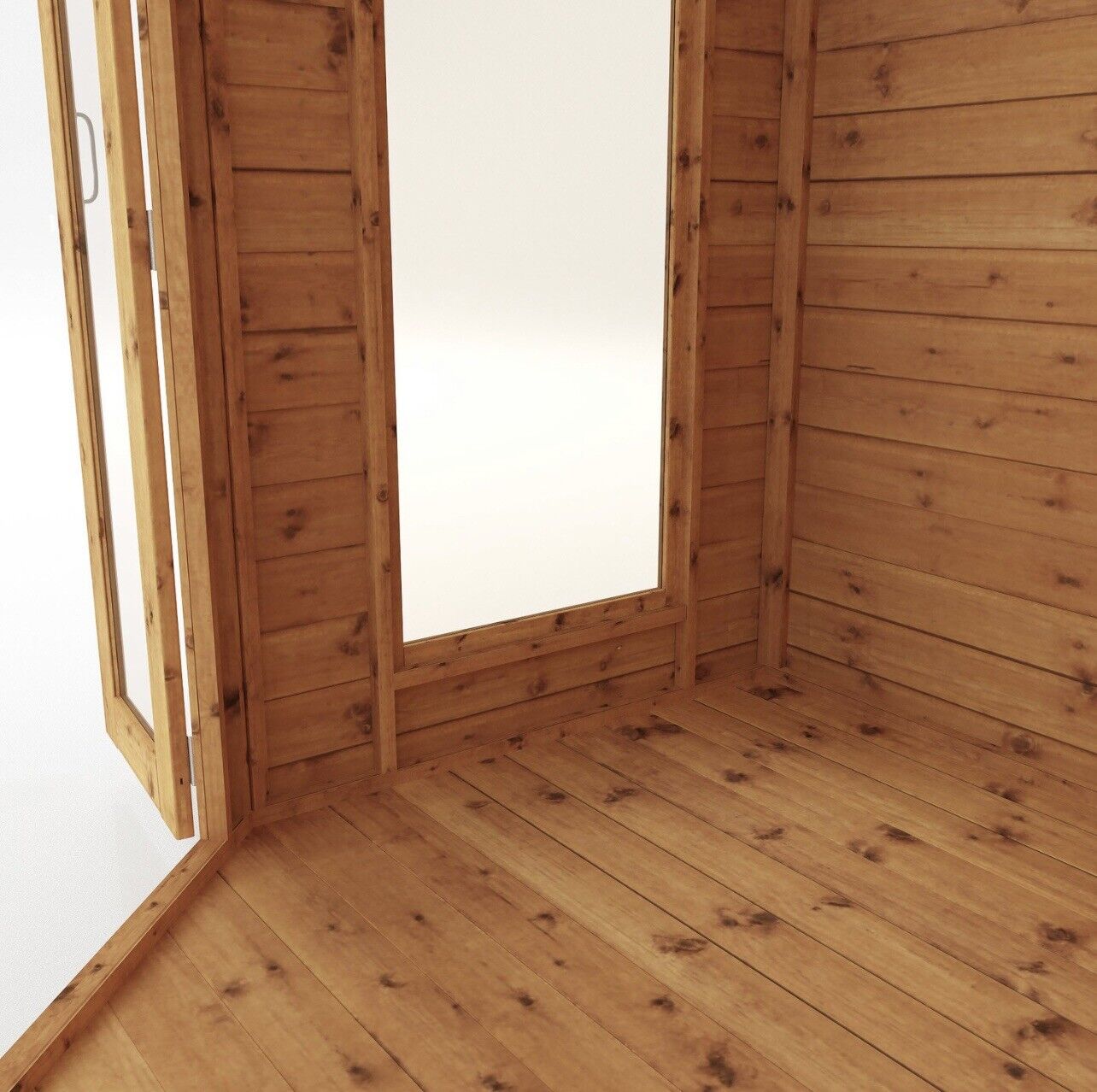 Summerhouse with Double Shatterproof Doors and Lockable