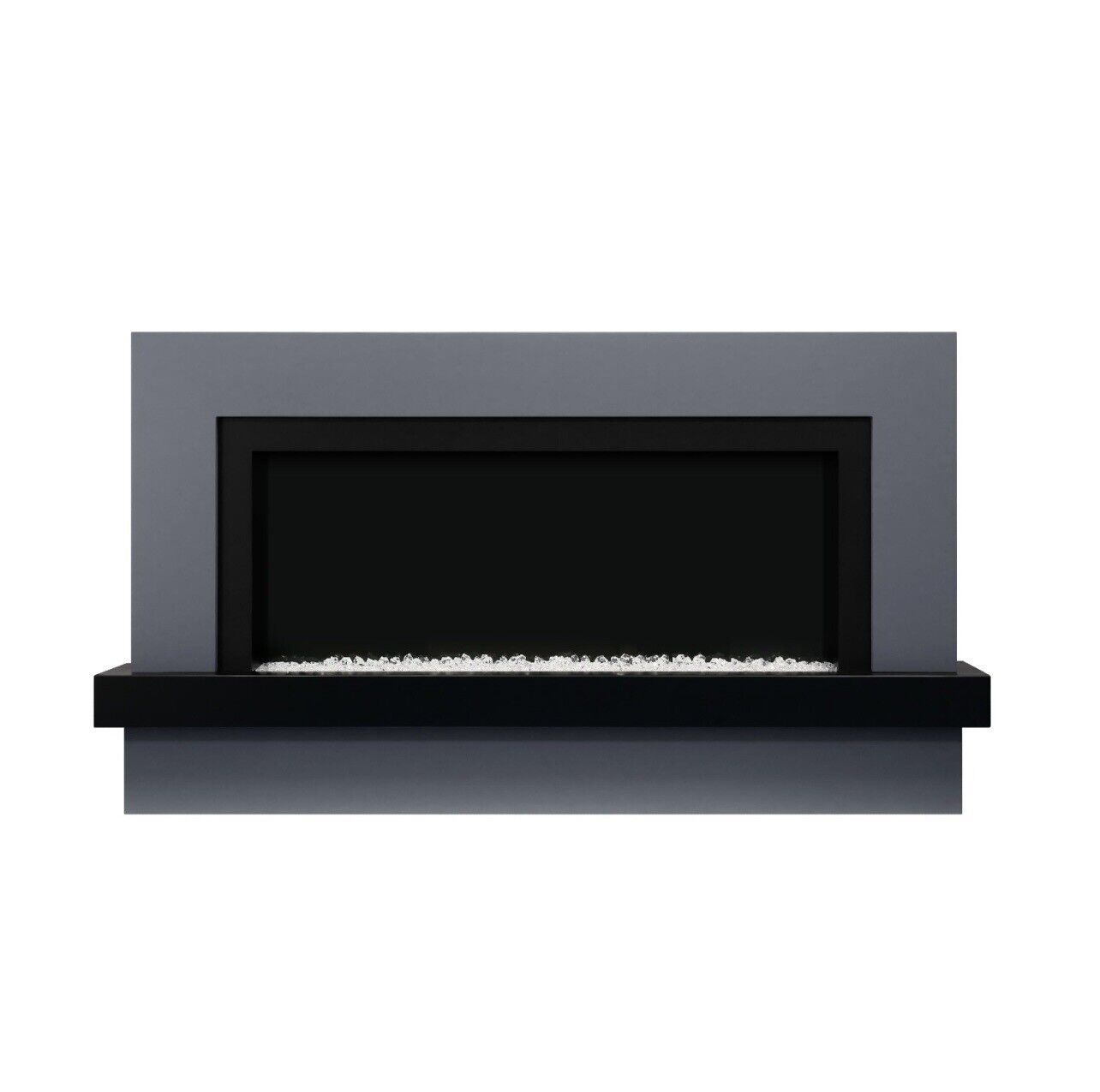 Electric Fireplace LED Flame Freestanding with Remote Control