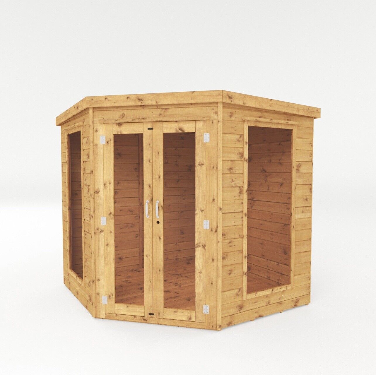 Summerhouse with Double Shatterproof Doors and Lockable