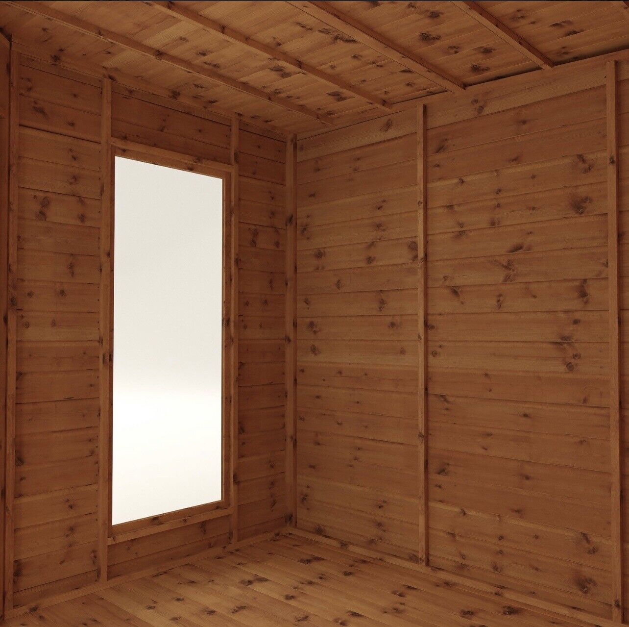 Summerhouse with Double Shatterproof Doors and Lockable